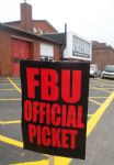 Salford Firefighters Strike 